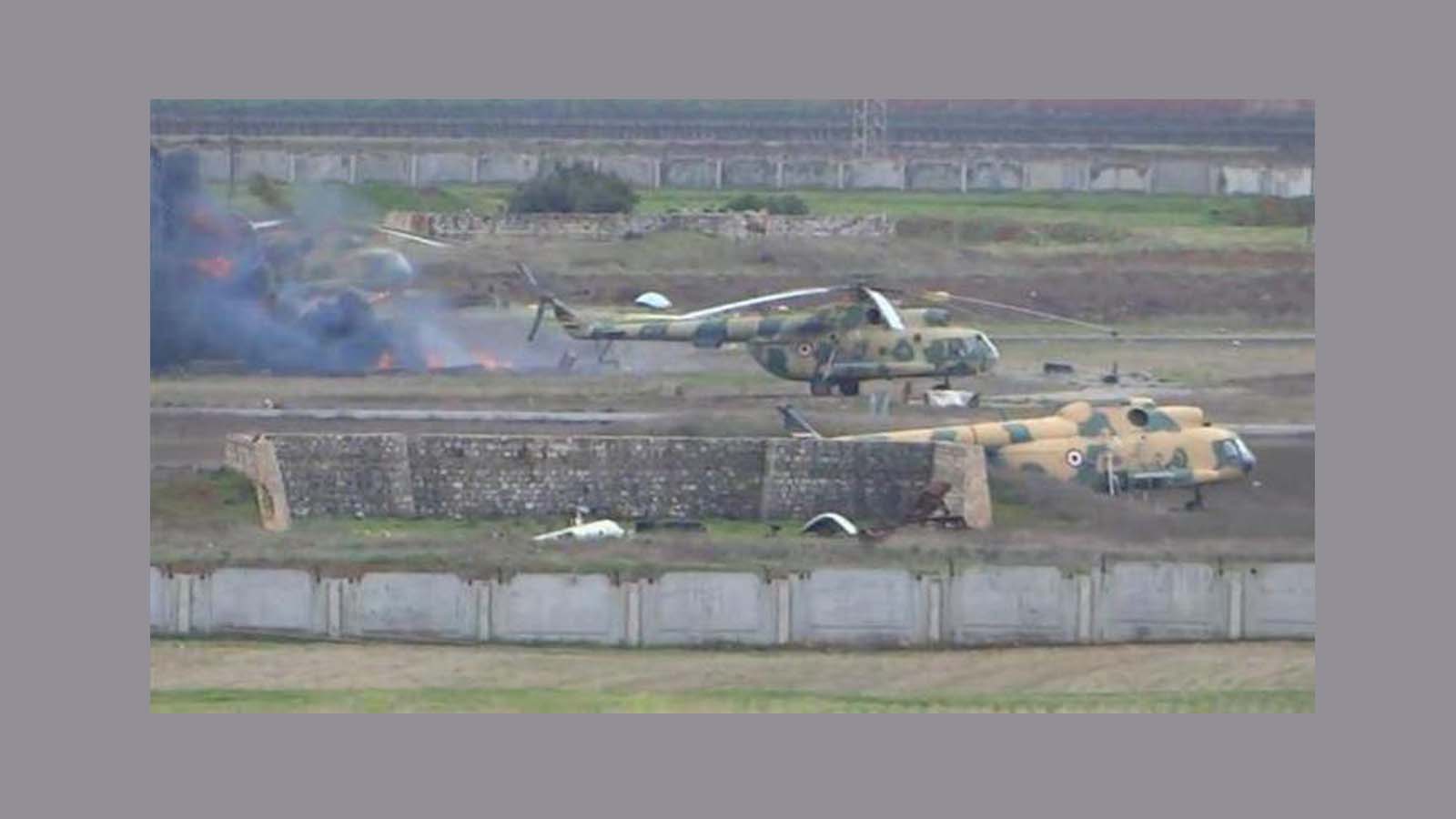 مطار جب الرملة:سيطرة النظام الجوية على ريف حماة الغربي