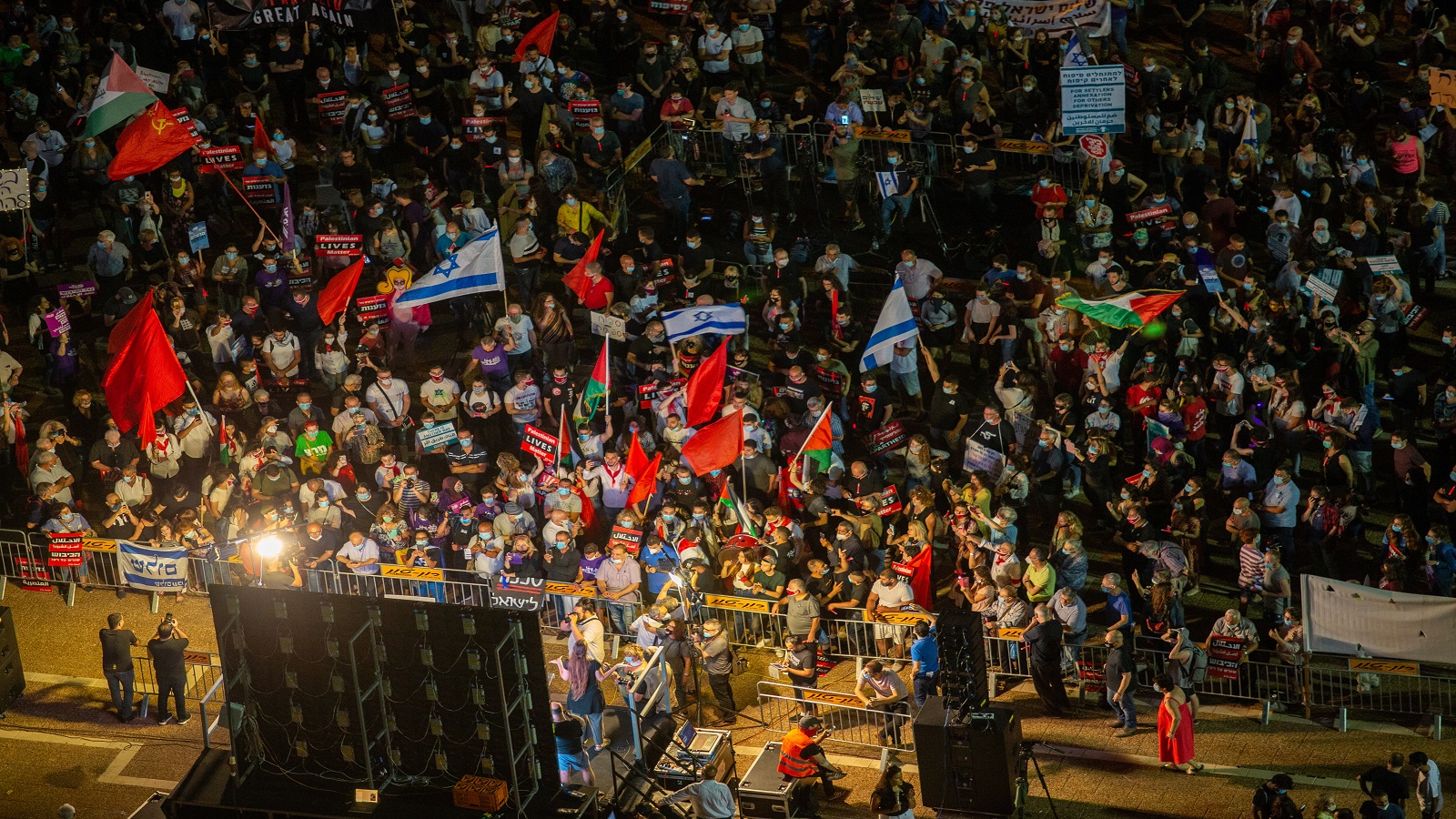 احتجاجات إسرائيلية على الضم..يدعمها بيرني ساندرز