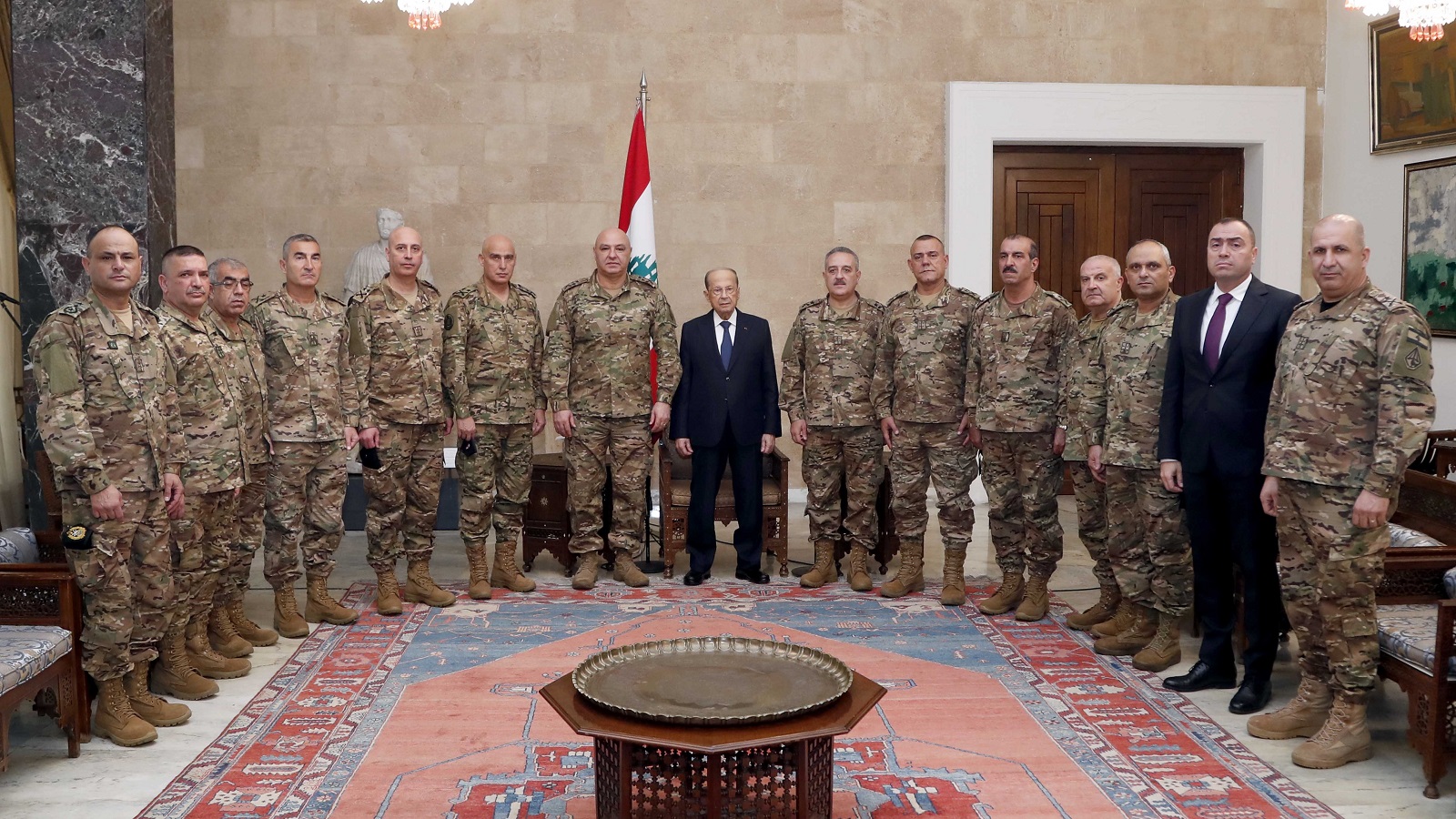 عون وقادة الأجهزة العسكرية والأمنية: الوعد بالإصلاح