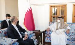 أمير قطر يبحث وعبد اللهيان تعزيز العلاقات.. ومفاوضات فيينا