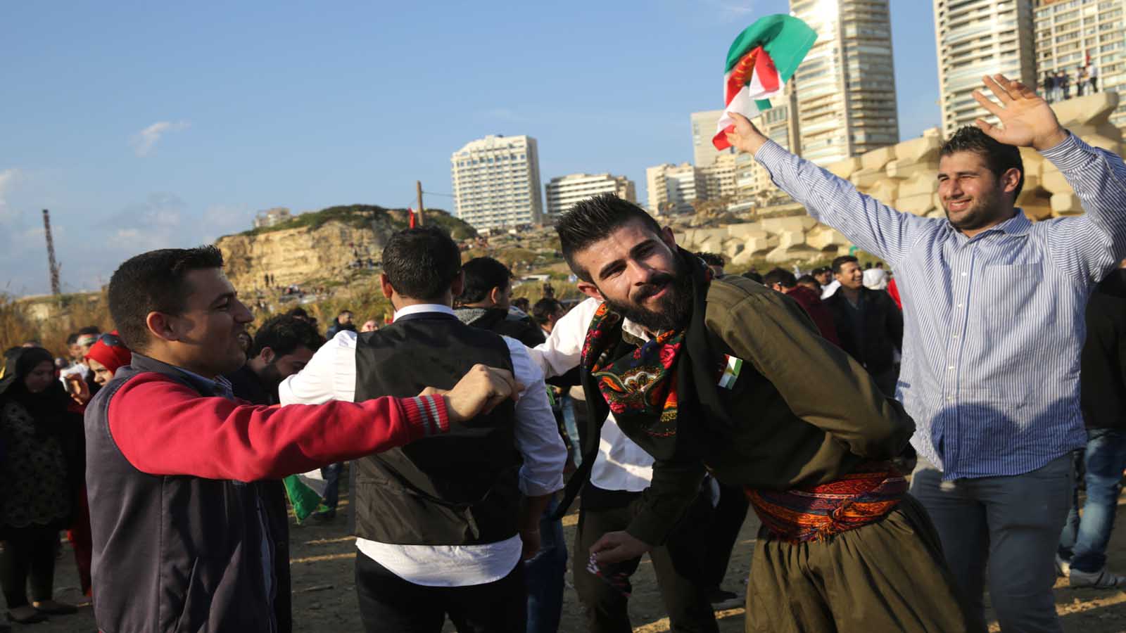 عيد النيروز في منطقة الدالية في بيروت (علي علوش)