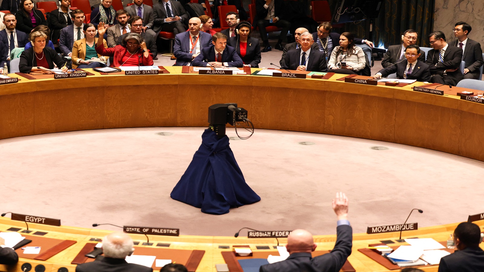 مجلس الأمن:مشروع قرار اميركي يعرقل المشروع الجزائري بشأن غزة