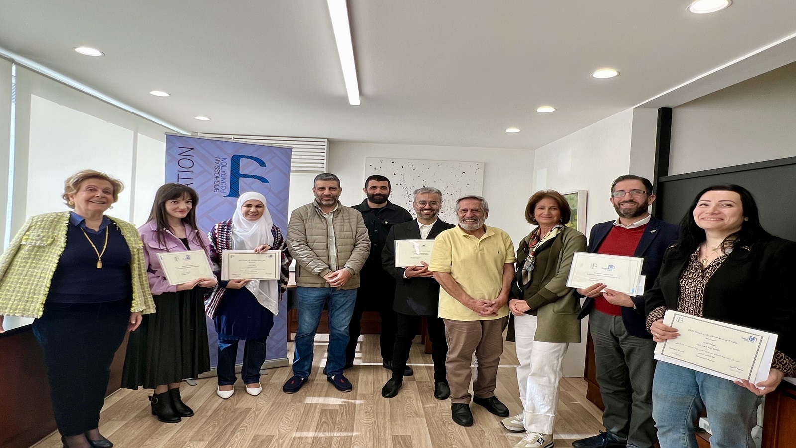 خمسة فائزين بجائزة بوغوصيان للفنانين اللبنانيين الشباب