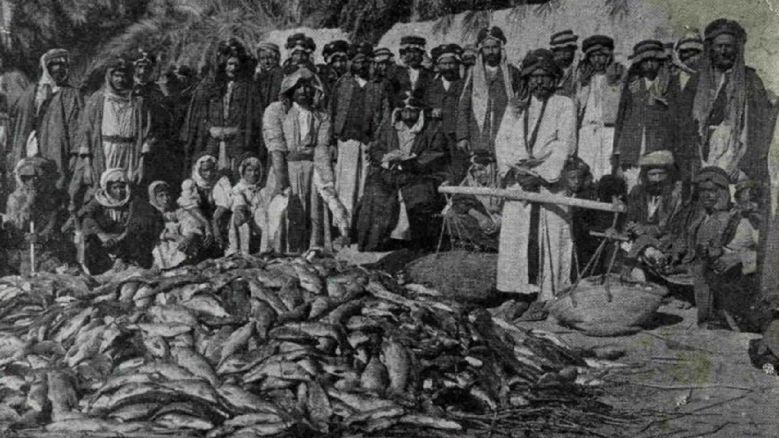 سوق سمك – البصرة قبل الحرب العالمية الثانية 