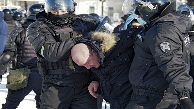 روسيا: اجتجاجات للمطالبة بالإفراج عن نافالني